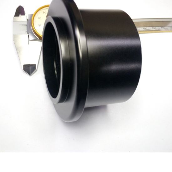 CNC Machining Aluminum Oval Adapter Tube