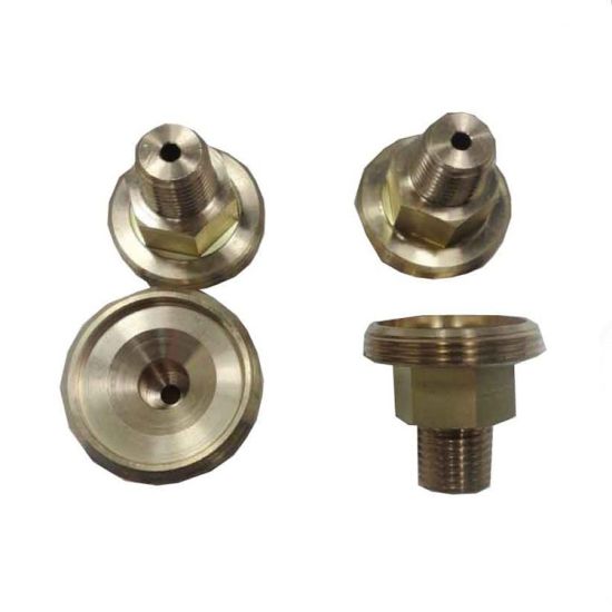 Precision Turned Parts, CNC Turning-Milling Parts, Made of Brass, Used for Copper Bush