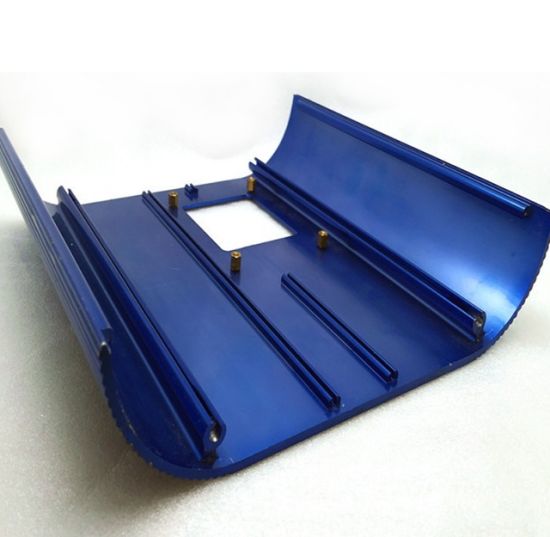 Color Anodizing Extruded CNC Machined Aluminum Spare Parts