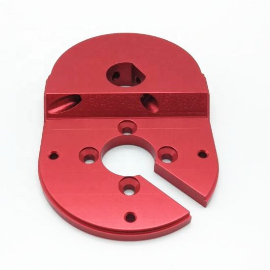 Red or Blue Industrial Milling Turning CNC Machining Part for Equipment From China Supplier